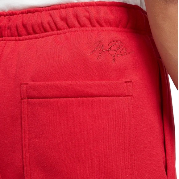 Nike Air Jordan Essentials Fleece Jogger Sweatpants Red DA9820-687 - Picture 5 of 5